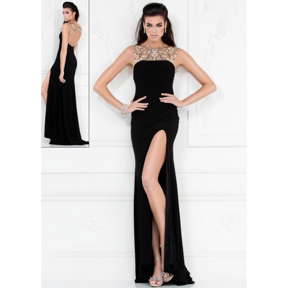 Black Lucci Lu Jersey Dress